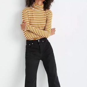 MSRP $35 Madewell Whisper Cotton Turtleneck, NWT!